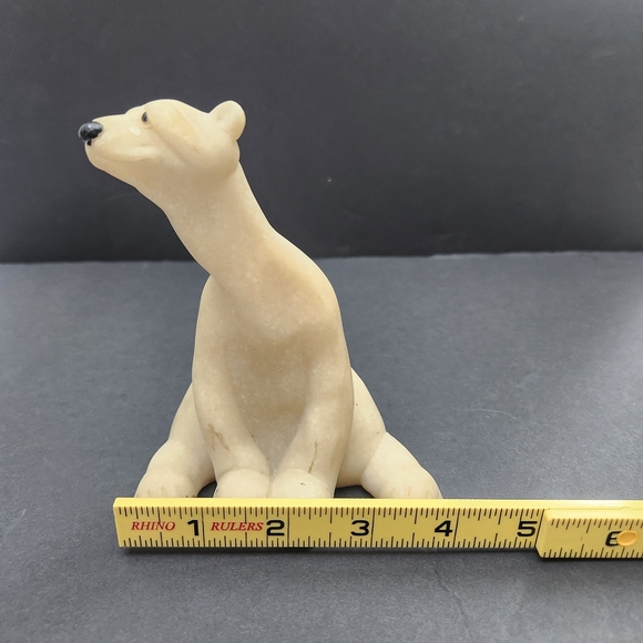 Vintage 1999 Quarry Critters Second Design Adorable  Polar Bear Figurine - Picture 11 of 12